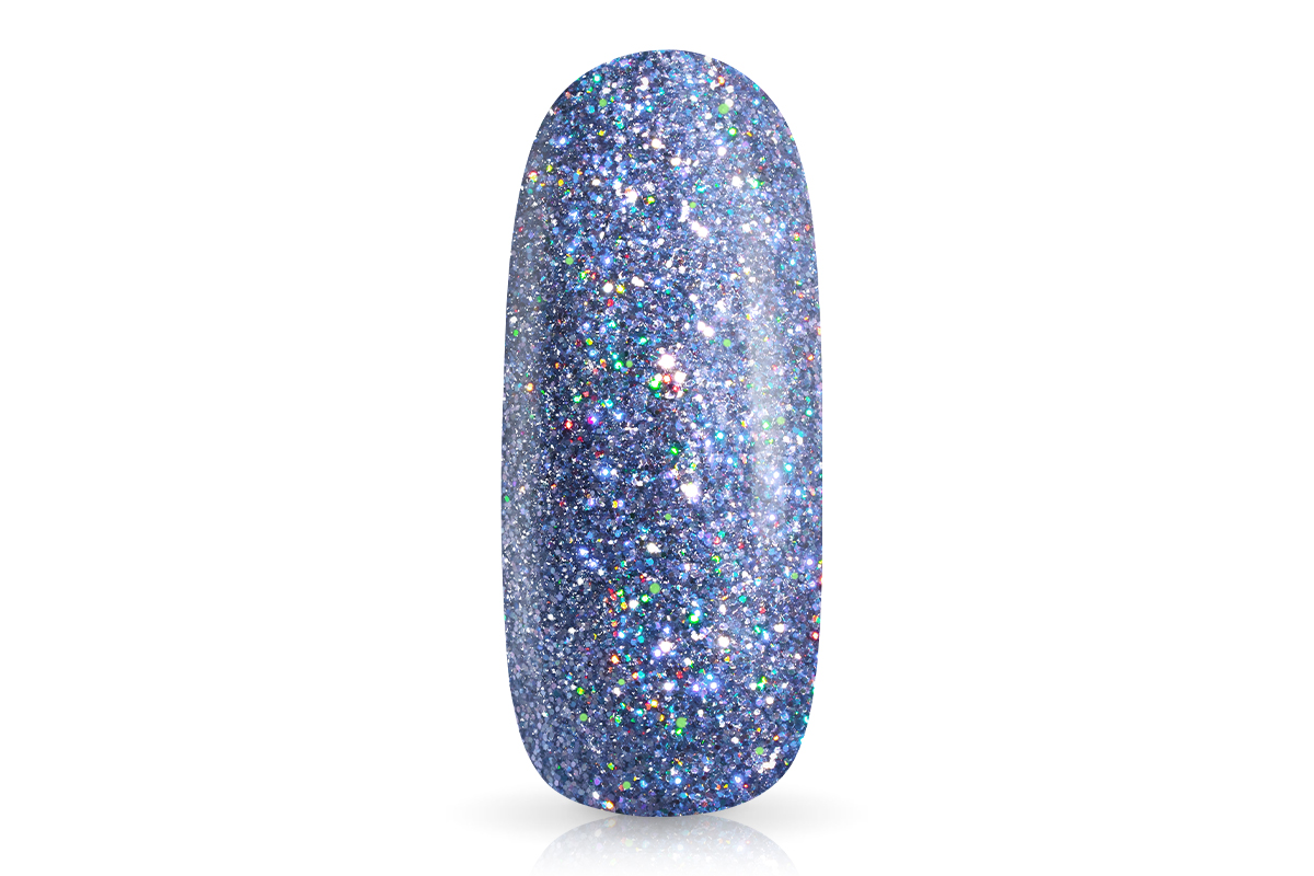 Jolifin LAVENI Shellac - extreme unicorn blue Glitter 10ml