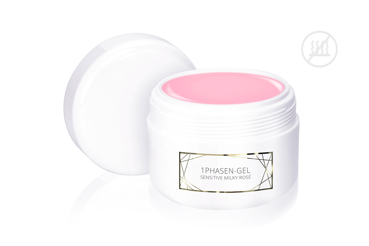 Jolifin LAVENI PRO Refill - 1-phase gel sensitive milky rosé 250ml
