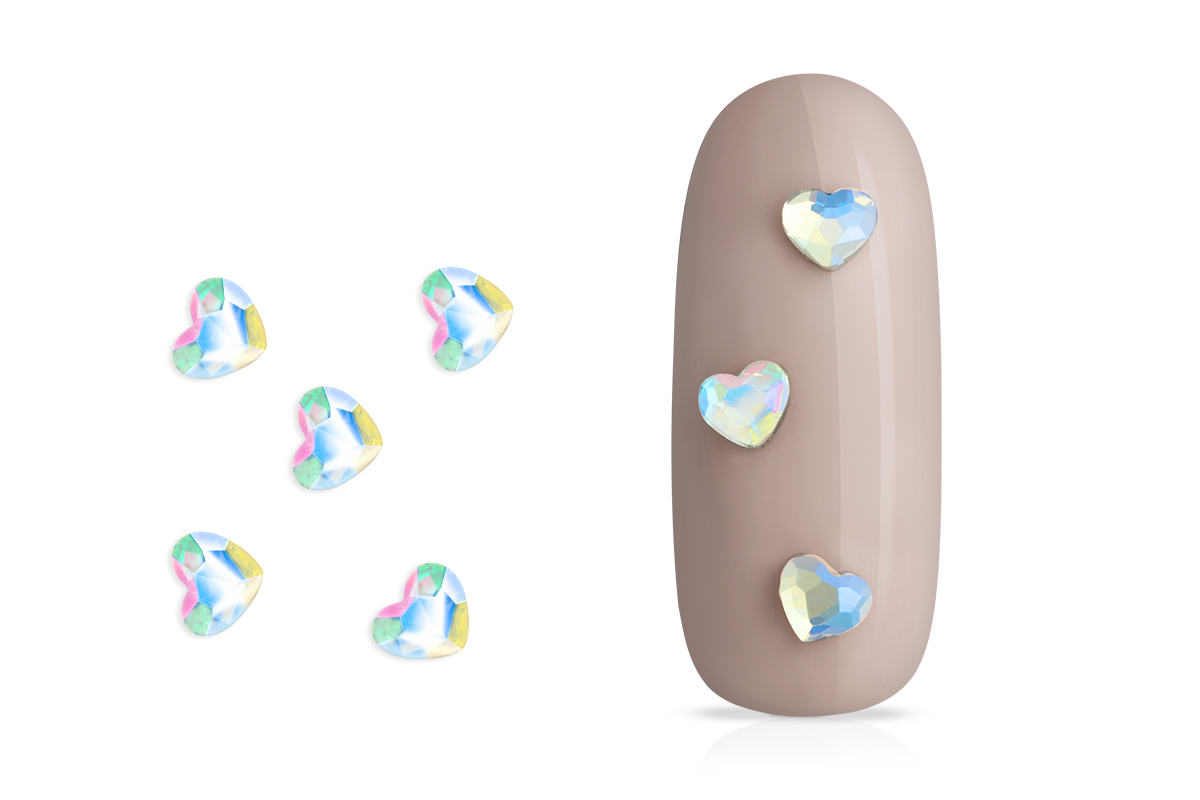 Jolifin LAVENI Rhinestone Diamonds - moon hearts