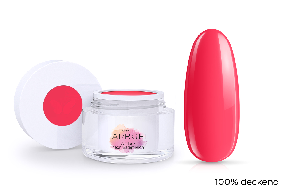 Jolifin Wetlook Farbgel neon-watermelon 5ml