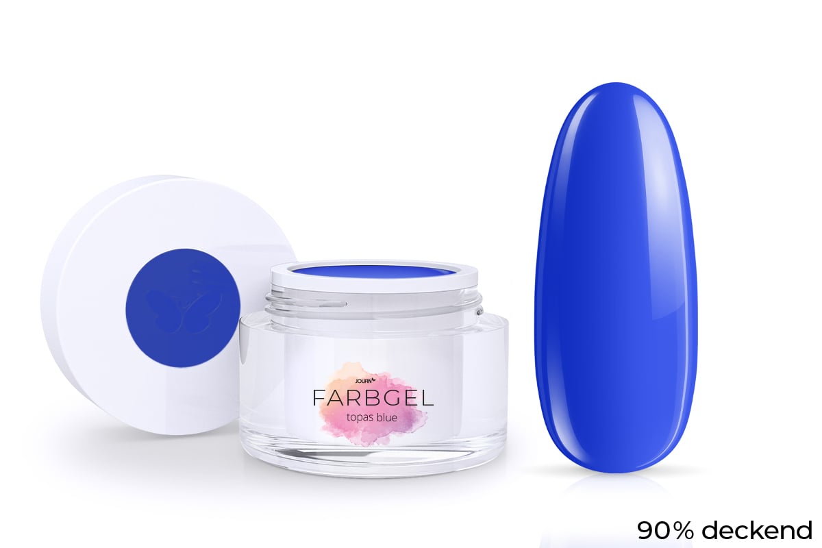Jolifin Farbgel topas blue 5ml