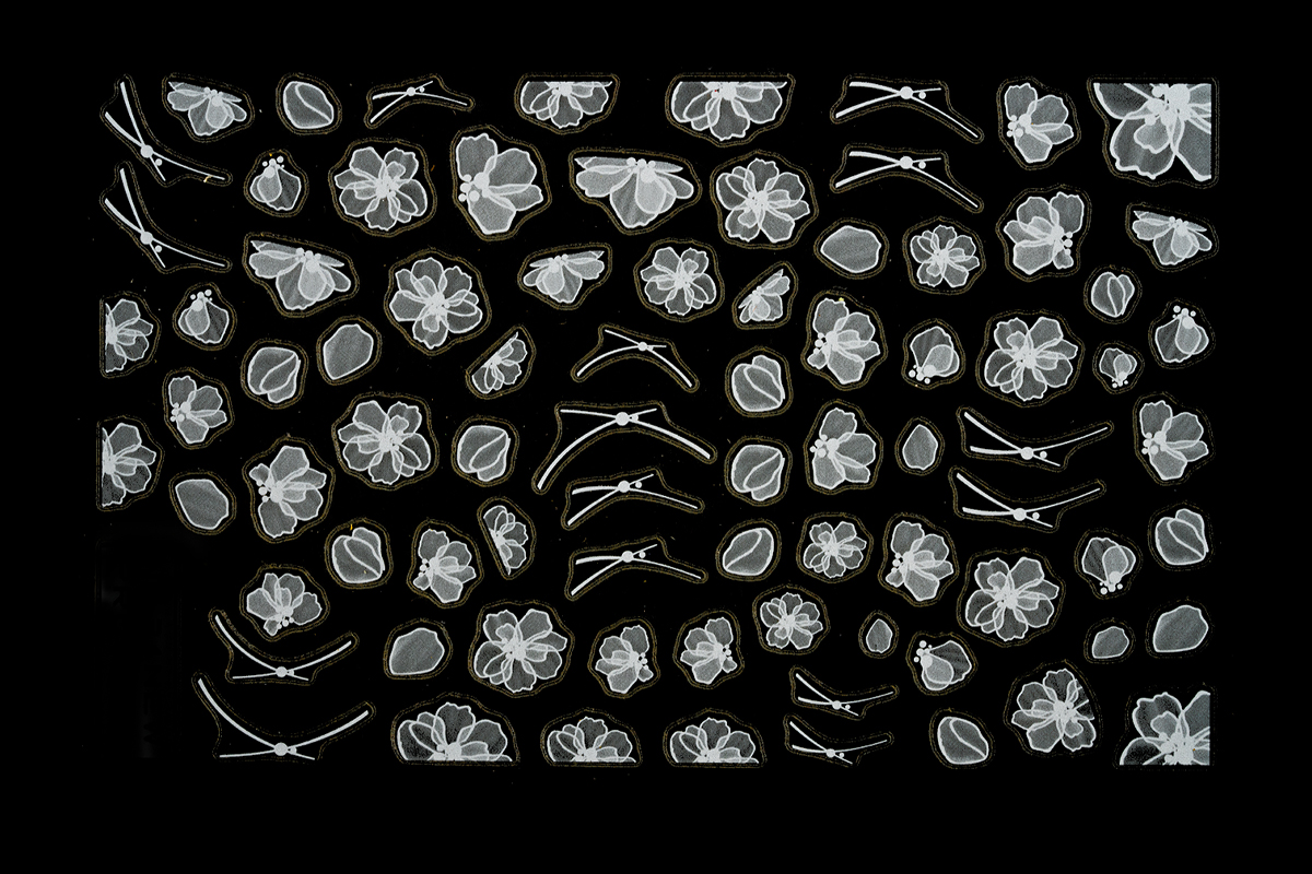 Jolifin LAVENI XL Sticker - Flowers No. 60