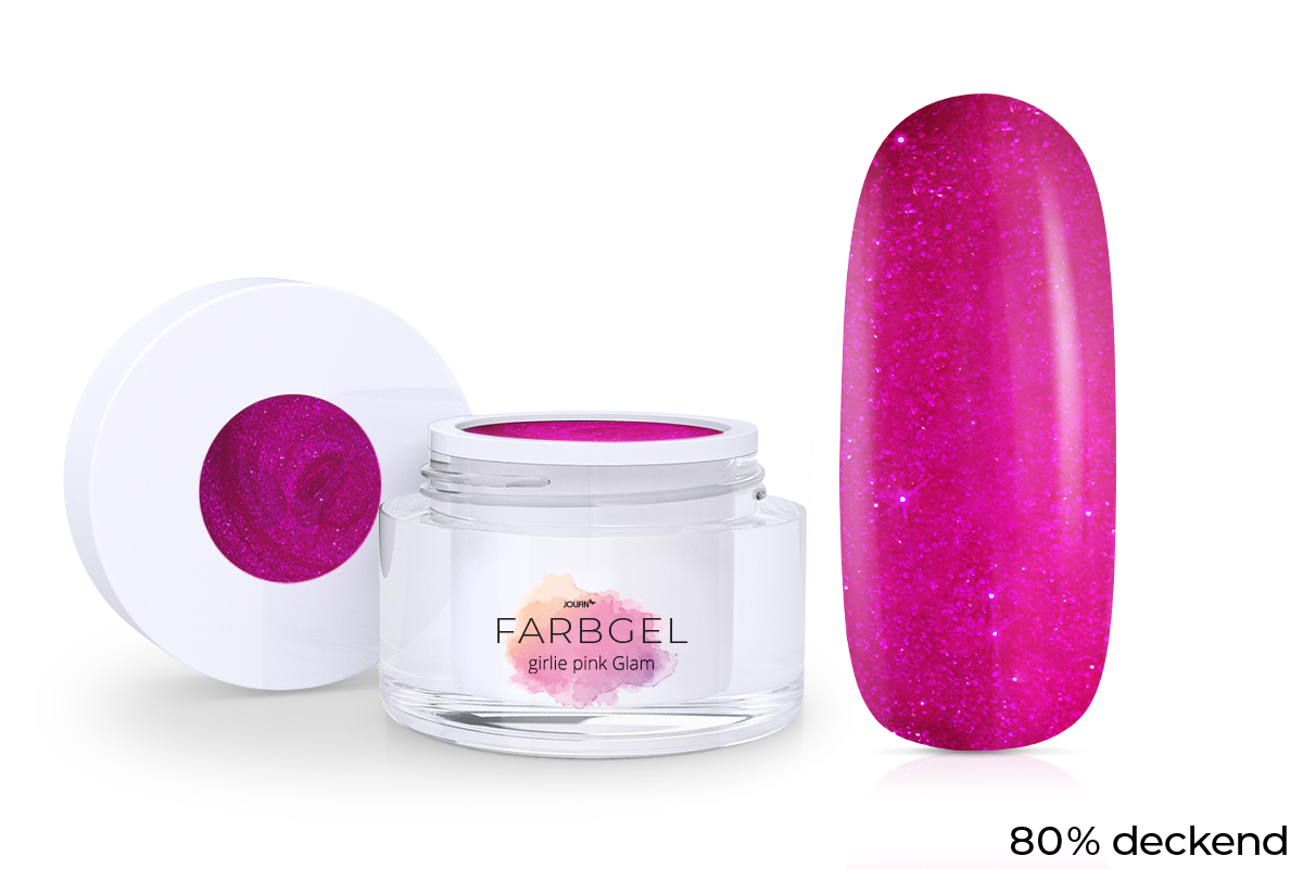 Jolifin Farbgel girlie pink Glam 5ml