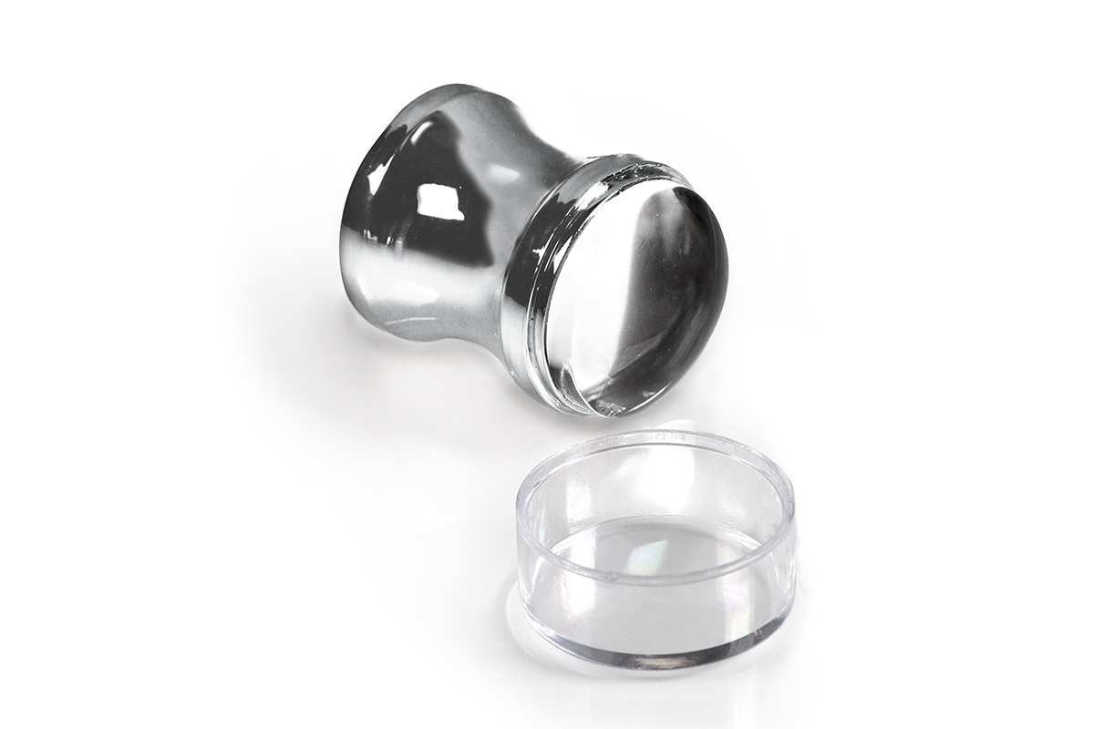 Jolifin XL Jelly Stamp - chrome silver - soft