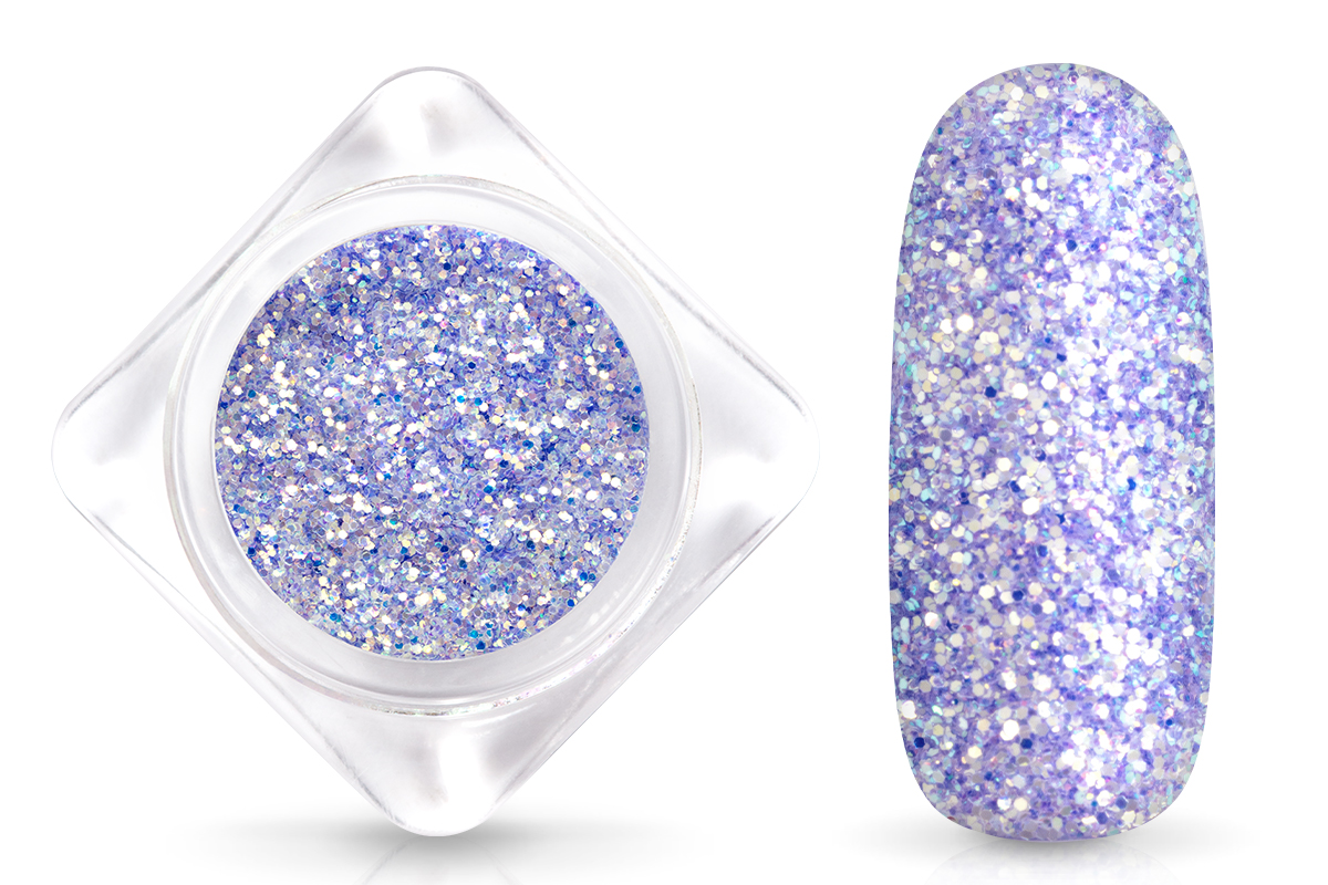 Jolifin Glitterpuder - pastell-blueberry