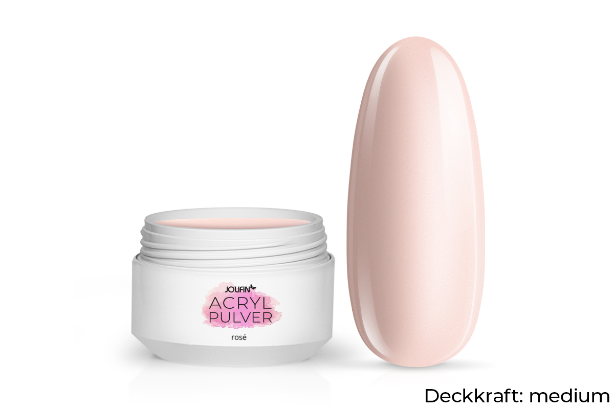 Jolifin acrylic powder - rosé 10g