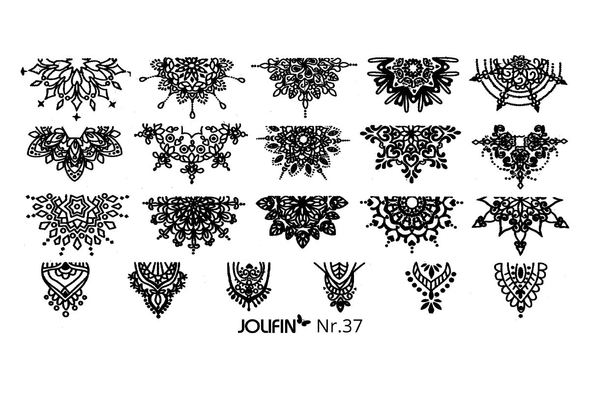 Jolifin Stamping Stencil No. 37