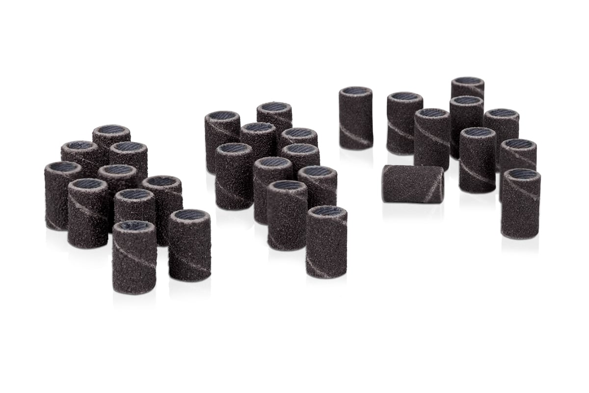 Jolifin sanding sleeves 100pcs - 180 grit fine