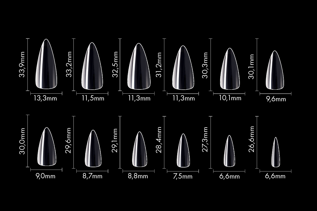 Jolifin 120er Tipbox Press-On Mandel - extra strong