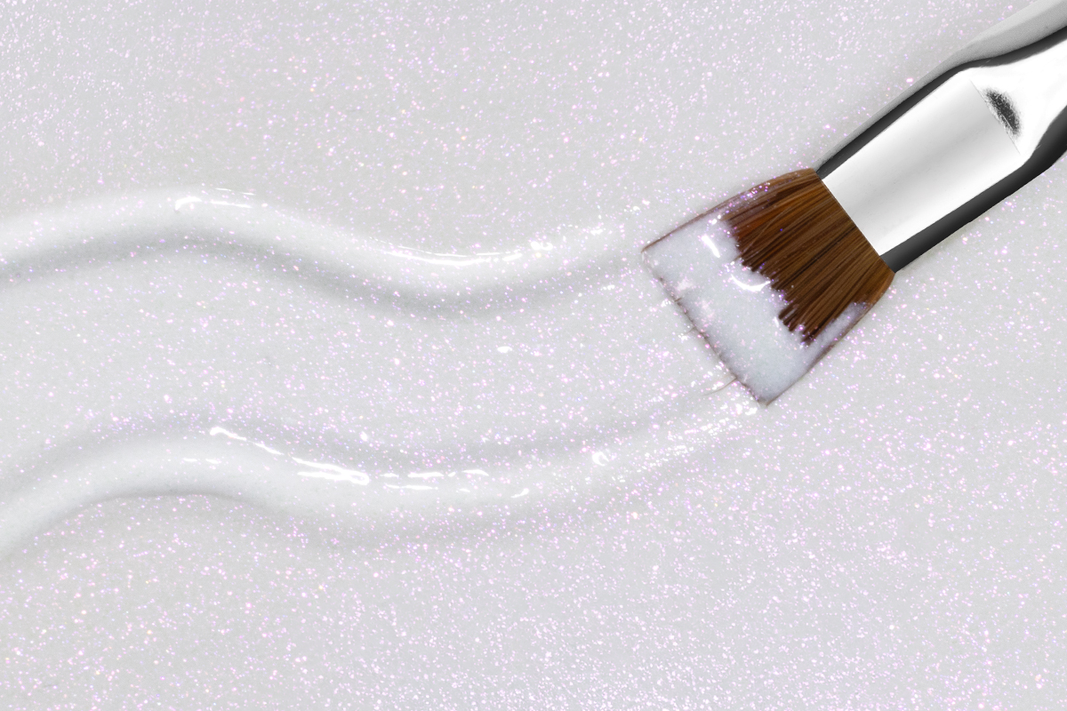 Jolifin Colour Gel French white-pink Glimmer 5ml