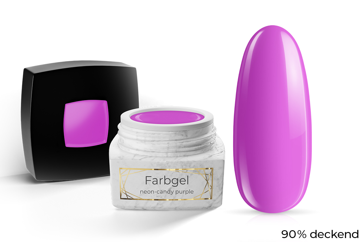 Jolifin LAVENI PRO Farbgel - neon-candy purple 5ml