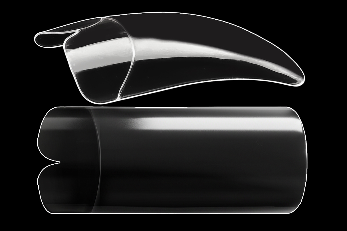 Jolifin 100 tip box curvy clear