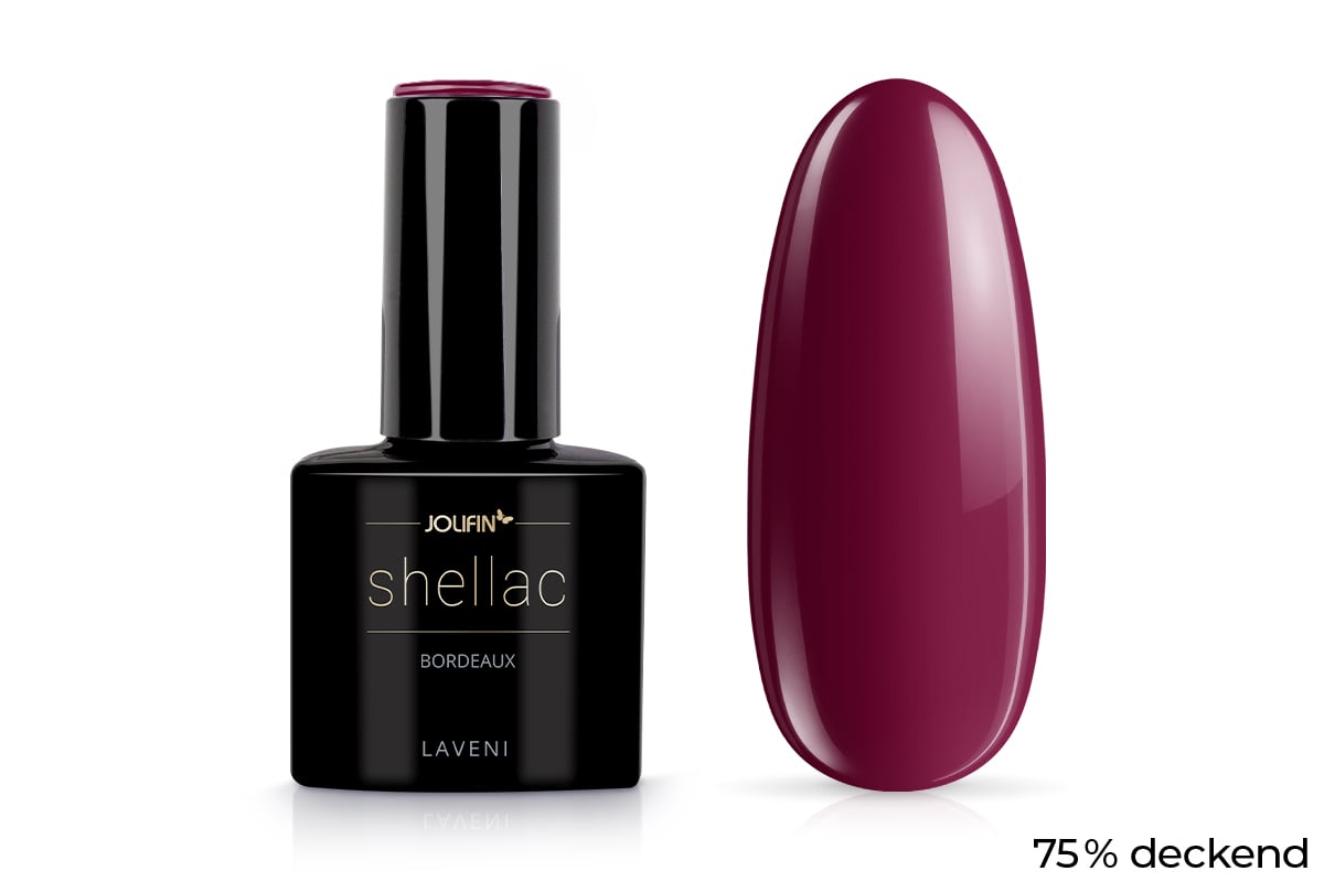 Jolifin LAVENI Shellac - bordeaux 10ml