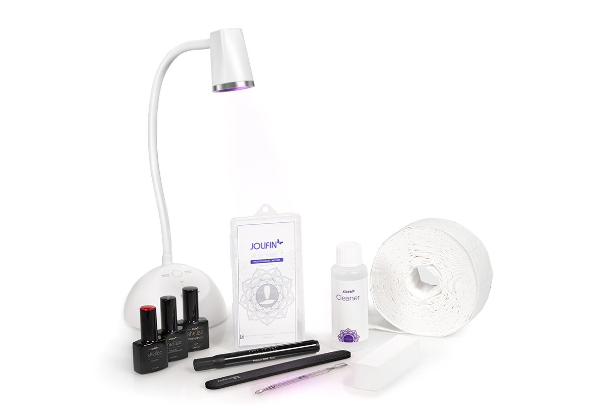 Jolifin LAVENI Shellac Starter-Set - Press-On