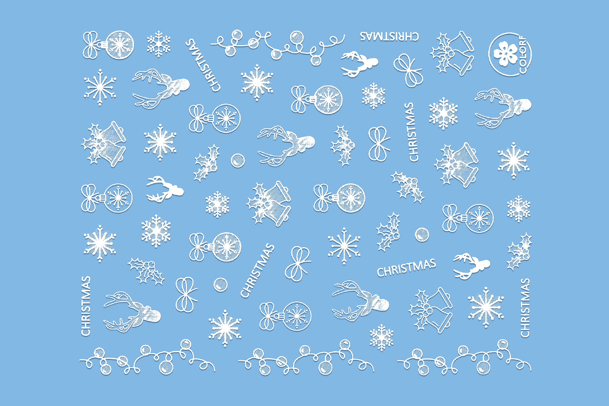 Jolifin XL Sticker Christmas No. 4