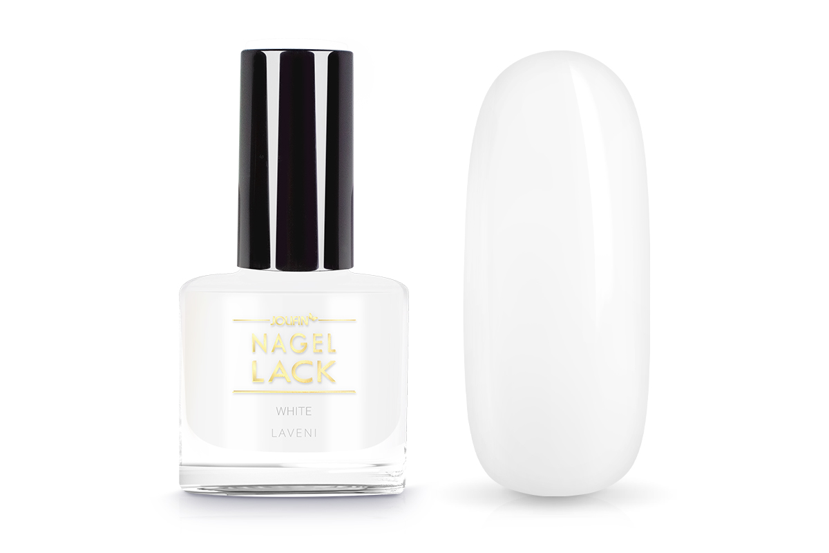 Jolifin LAVENI Nail Polish - white 9ml