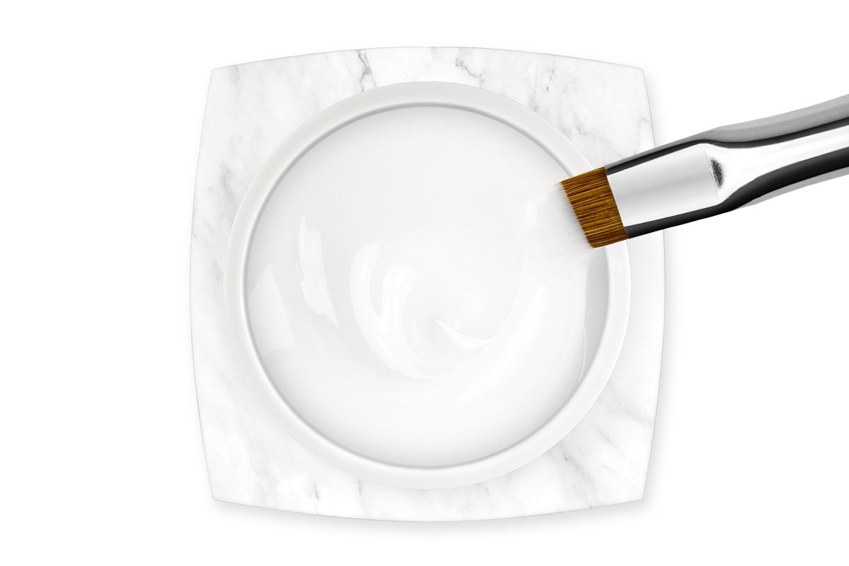 Jolifin LAVENI PRO - Aufbau-Gel milky white 5ml