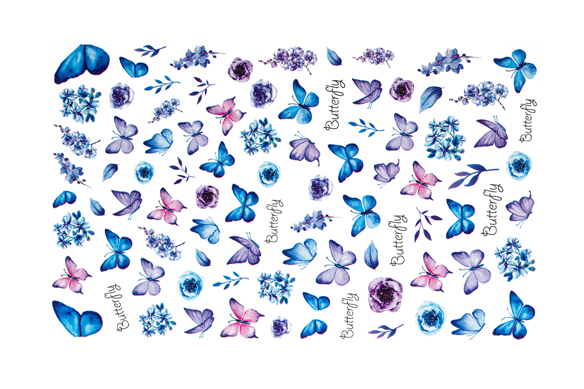 Jolifin LAVENI XL Sticker - Flowers No. 54