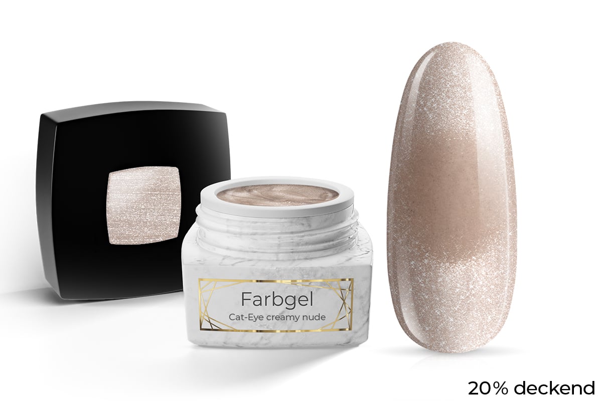 Jolifin LAVENI PRO Colour Gel - Cat-Eye creamy nude 5ml