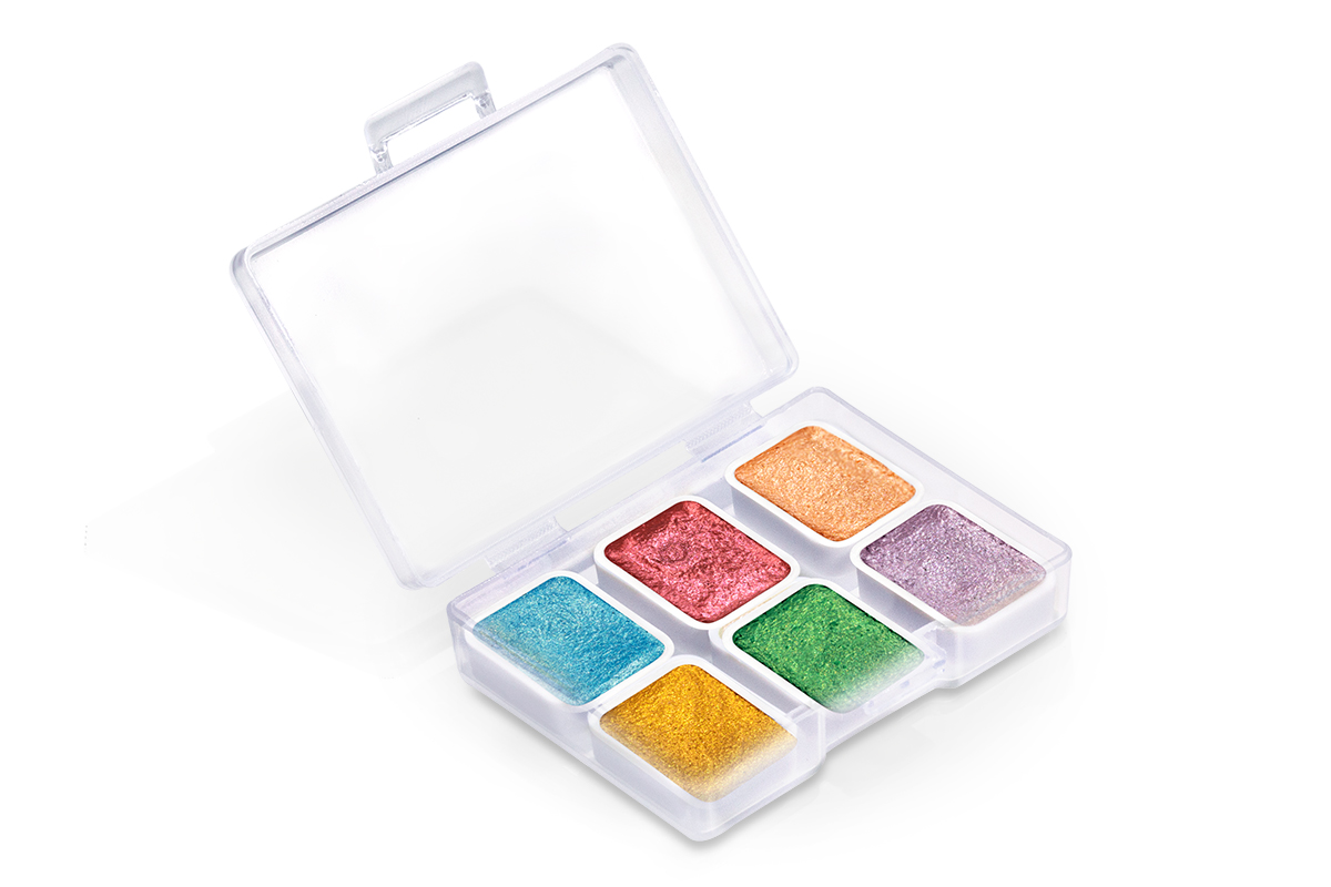 Jolifin Watercolour stains - Mother-of-pearl mix Jolifin Watercolour stains - Mother-of-pearl mix