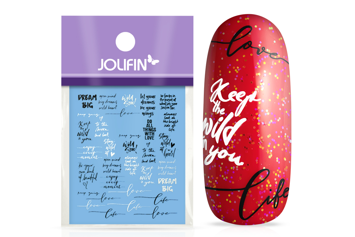 Jolifin Letter Tattoo - No. 1
