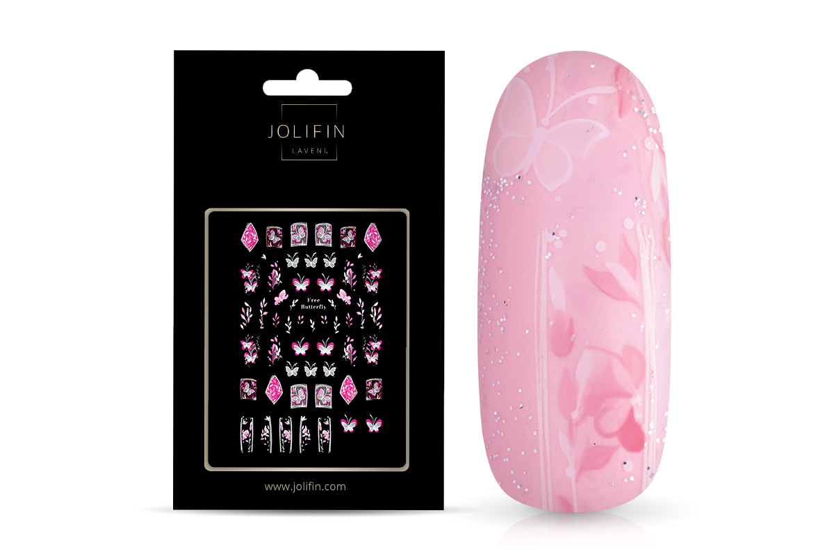 Jolifin LAVENI XL Sticker - Flowers No. 49