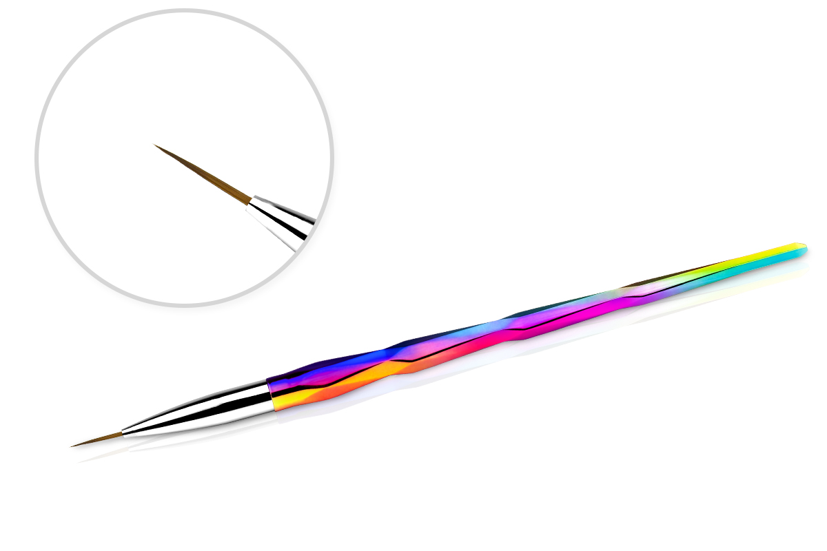 Jolifin Geometric Rainbow Brush - Fineliner