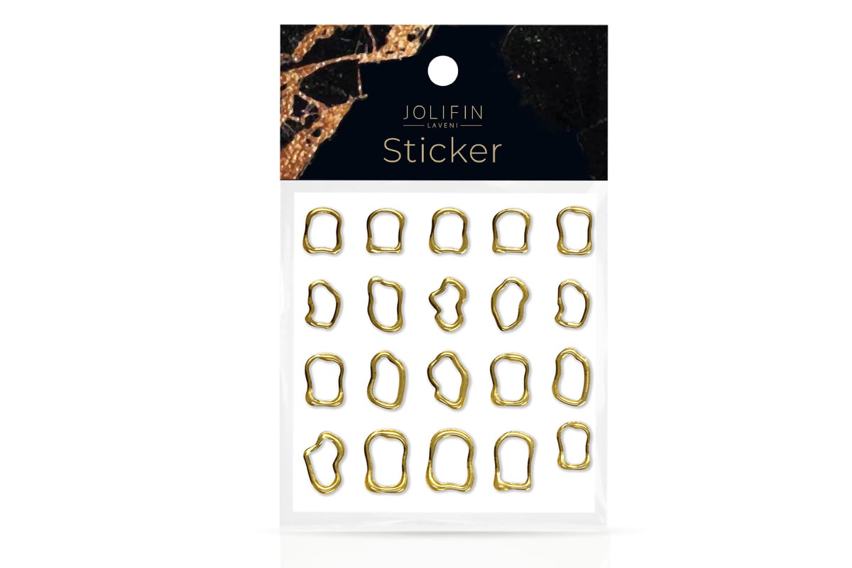 Jolifin LAVENI Sticker - Gold Nr. 66