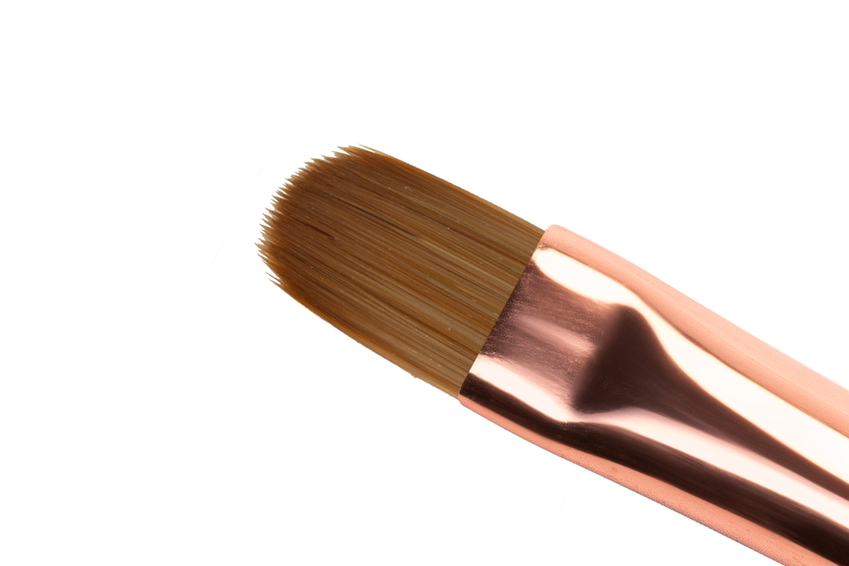 Jolifin Grey-Rosé Brush - oval size 6 Jolifin Grey-Rosé Brush - oval size 6