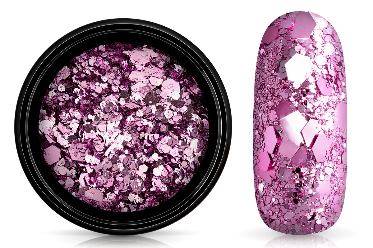 Jolifin LAVENI Sparkle Glitter - pastel rose