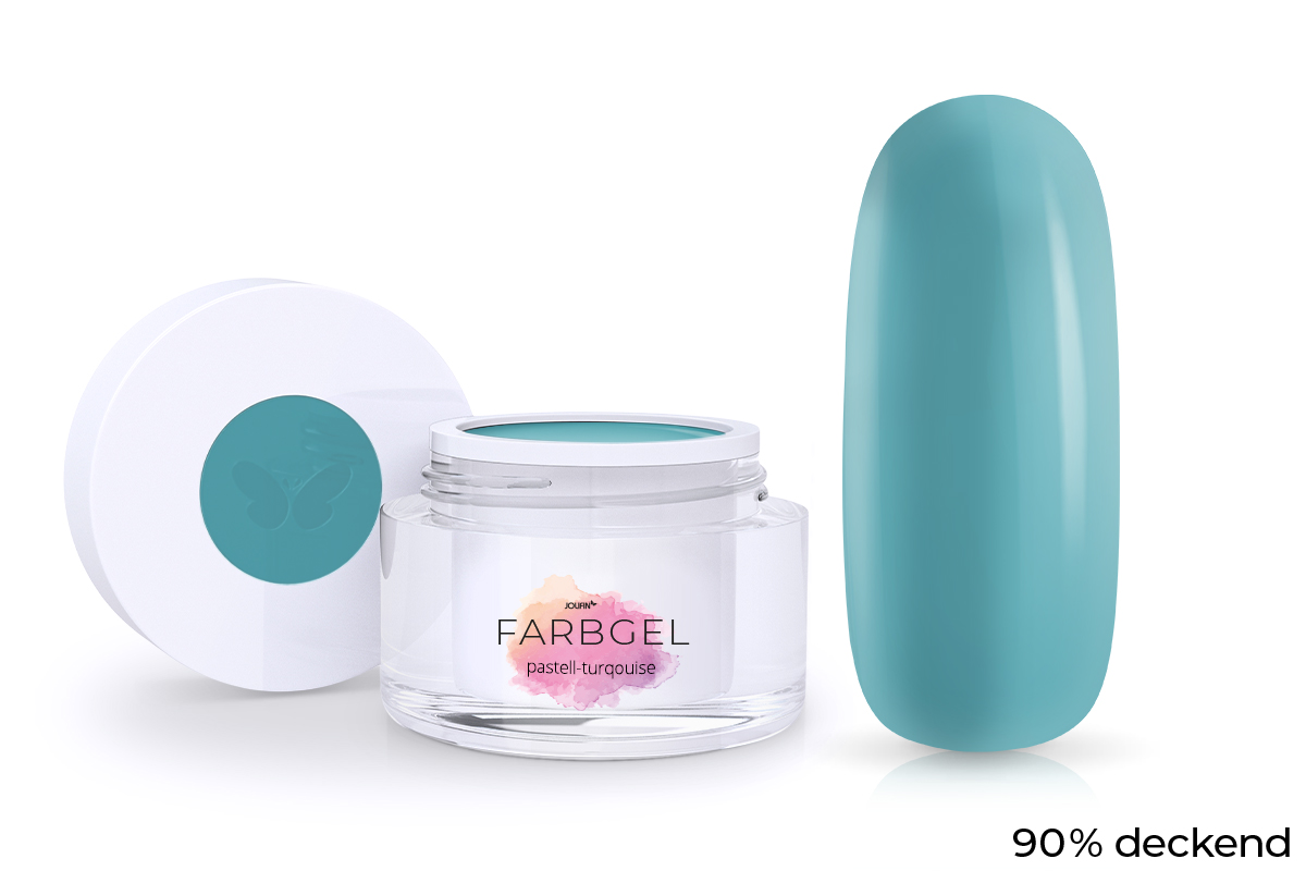 Jolifin colour gel pastel turquoise 5ml