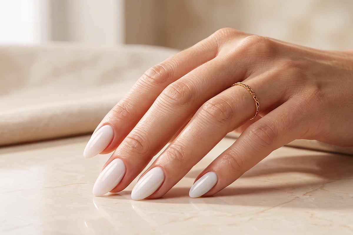 Jolifin LAVENI Shellac - cream white 10ml