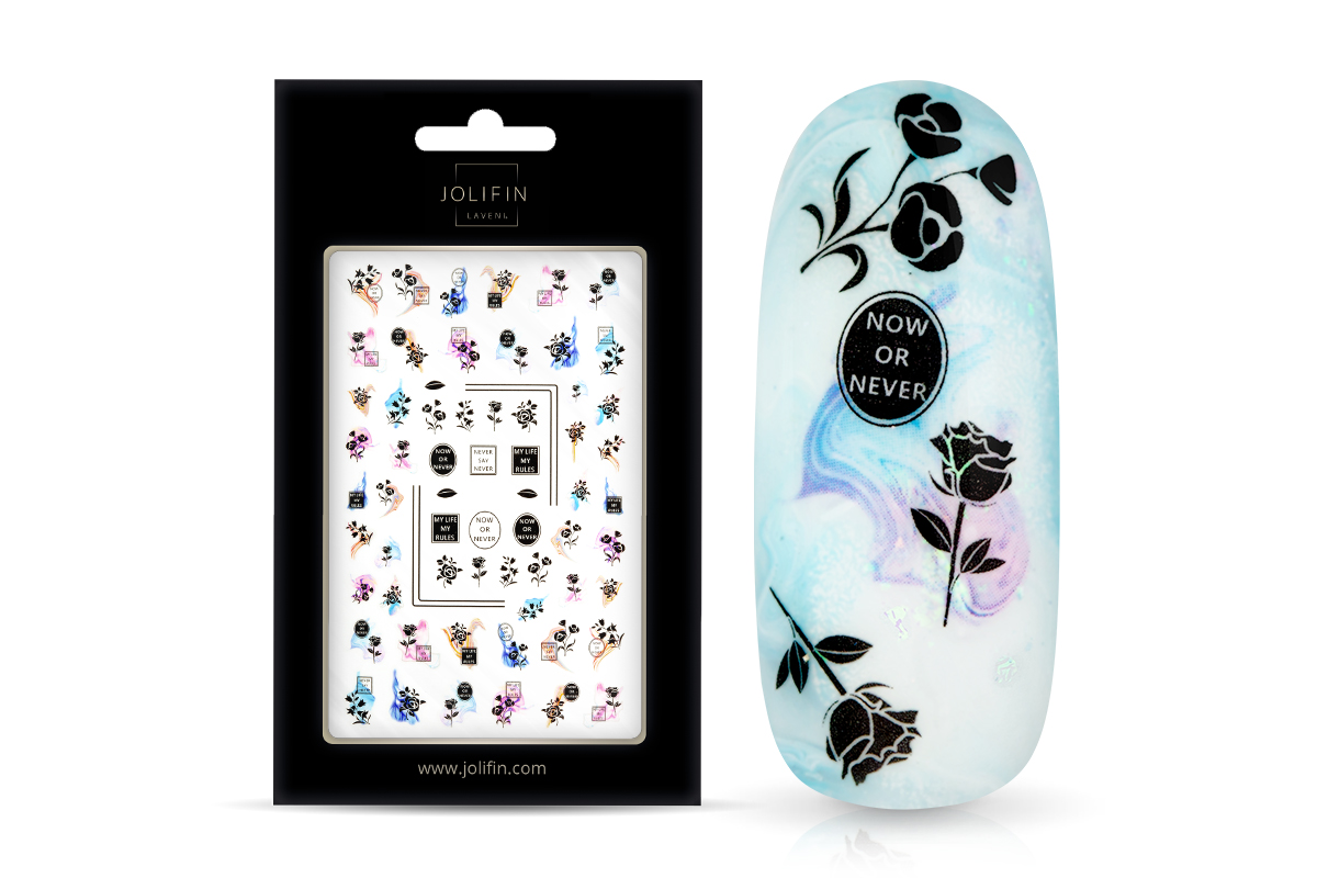 Jolifin LAVENI XL Sticker - Flowers No. 29