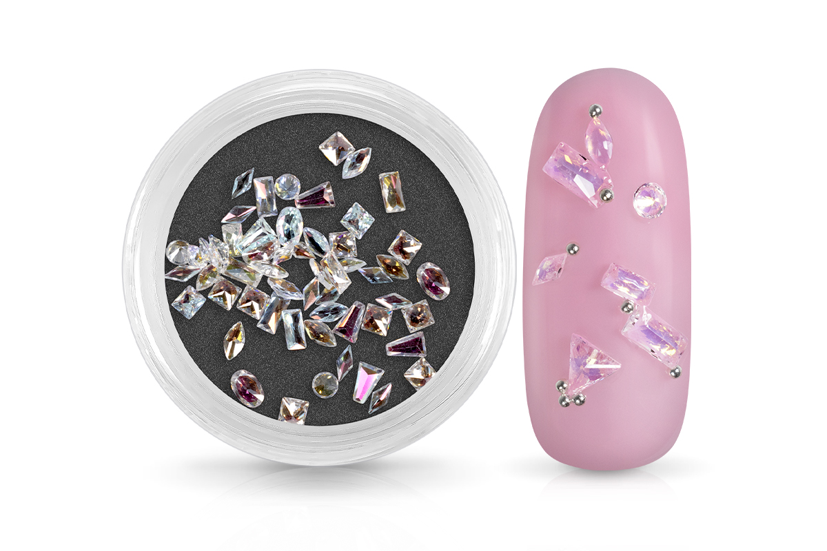 Jolifin micro Overlay - Strass aurora iridescent