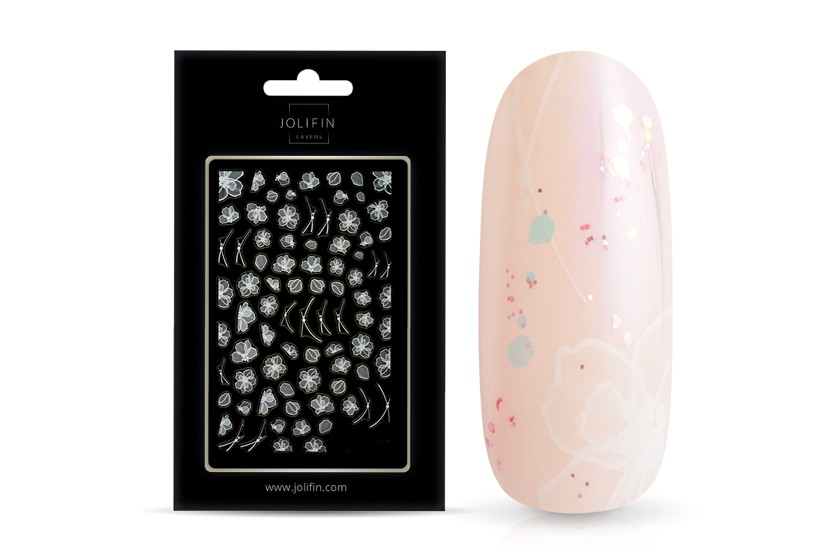 Jolifin LAVENI XL Sticker - Flowers No. 60