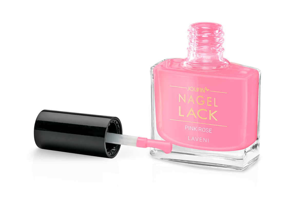 Jolifin LAVENI Nail Polish - pink rose 9ml