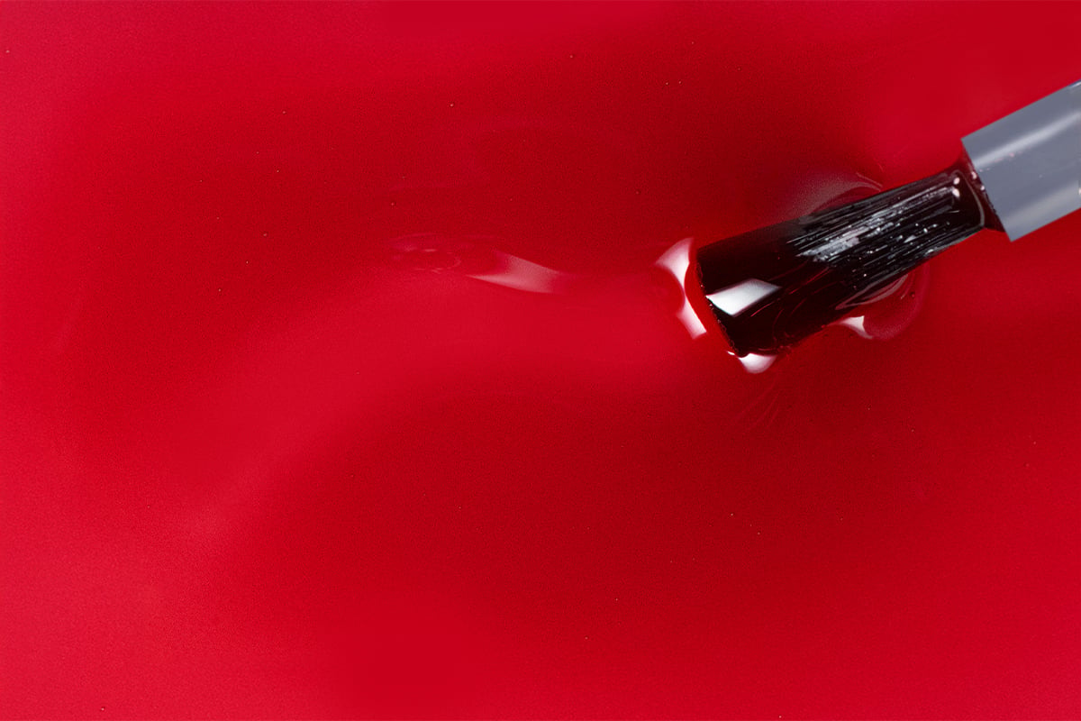 Jolifin LAVENI Shellac - Jelly Glas red lipstick 10ml
