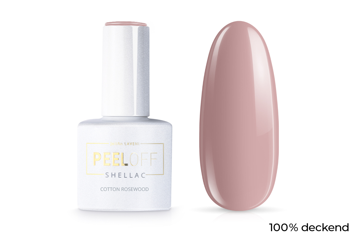 Jolifin LAVENI Shellac PeelOff - cotton rosewood 10ml