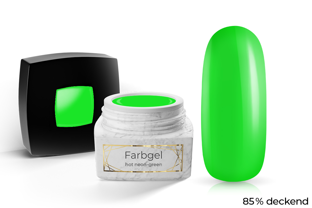 Jolifin LAVENI PRO colour gel - hot neon-green 5ml