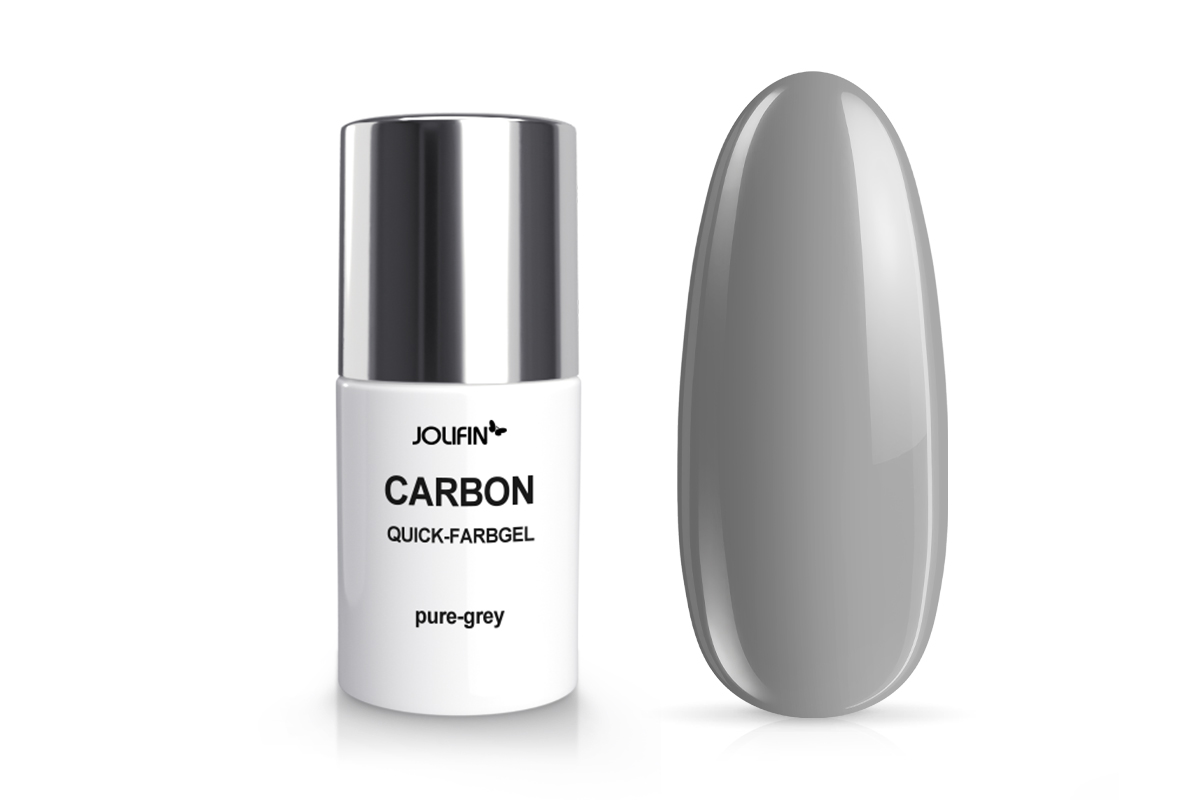 Jolifin Carbon Quick-Farbgel - pure-grey 11ml