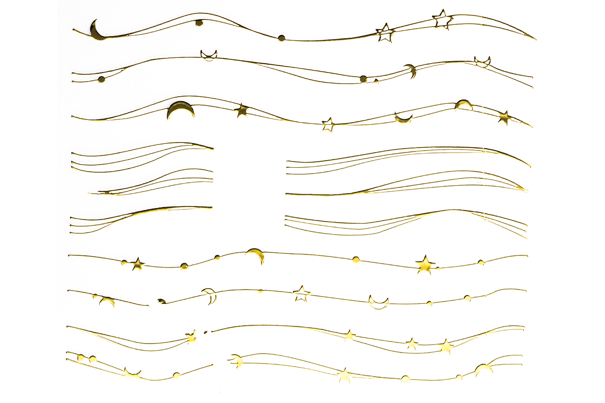 Jolifin LAVENI XL Sticker - Gold No. 56