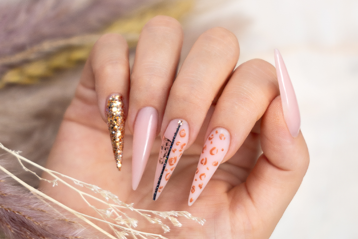 Jolifin LAVENI XL Sticker - rose gold no. 9
