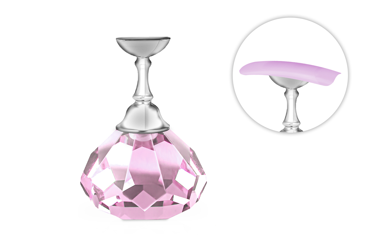 Jolifin Nail Art Tip Holder - Diamond pink