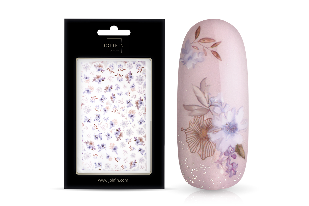 Jolifin LAVENI XL Sticker - Flowers No. 34