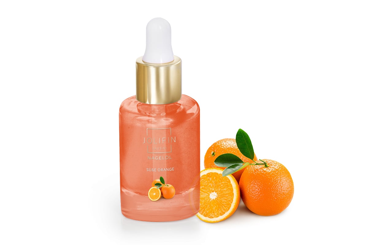 Jolifin LAVENI Nagelöl - süße Orange 10ml