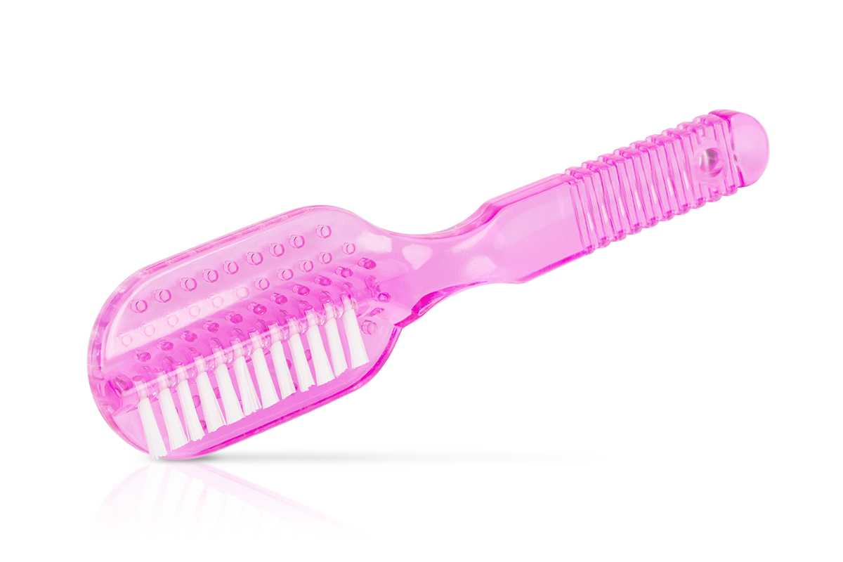 Jolifin dust brush double-sided - pink