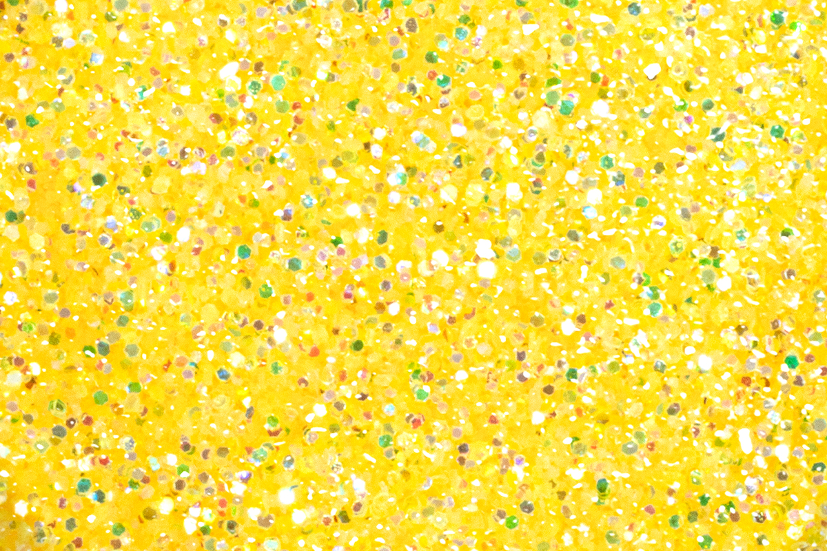 Jolifin Glitterpowder - sunny yellow