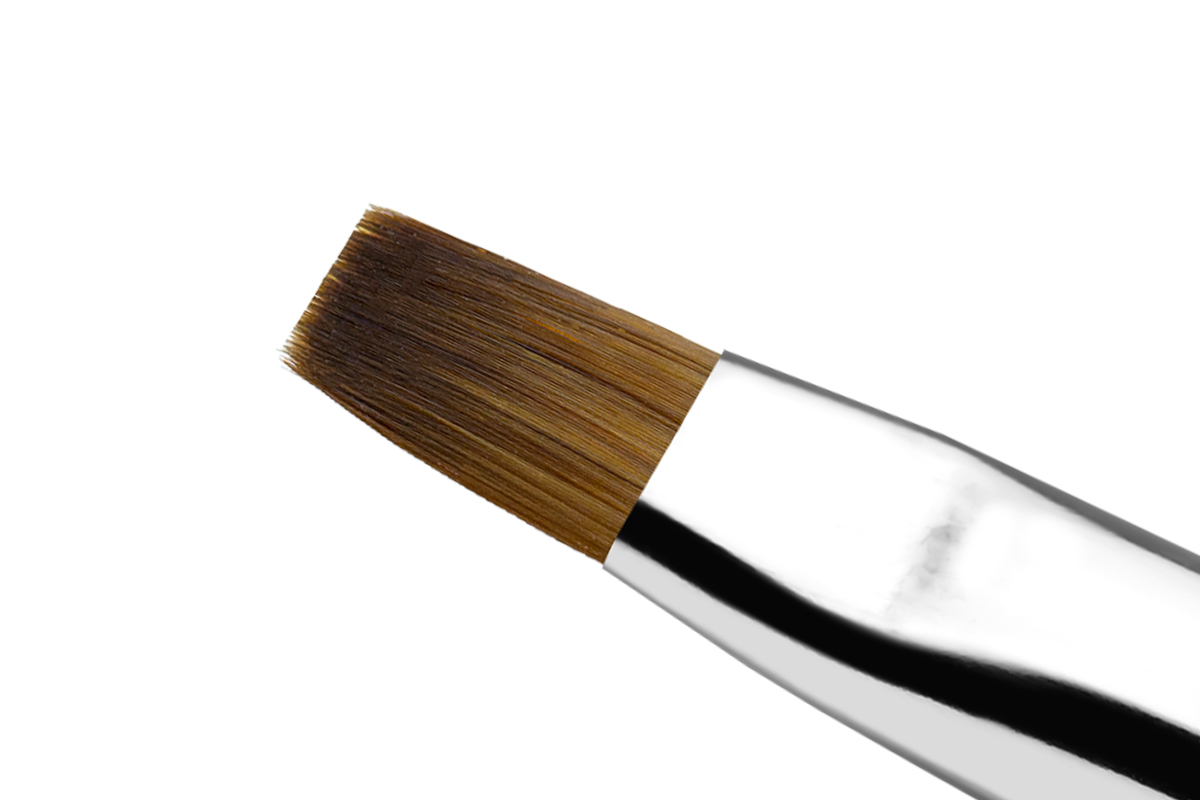 Jolifin Geometric Rainbow Gel Brush - straight size 4