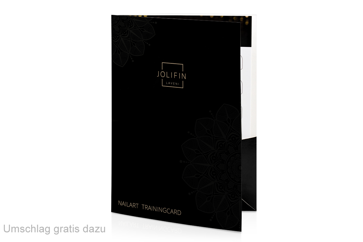 Jolifin LAVENI Nail Art Training Card No. 10