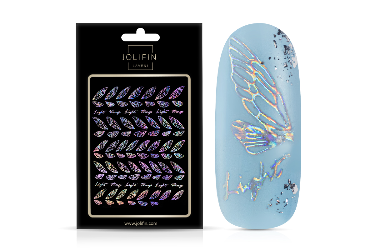 Jolifin LAVENI XL Sticker - Butterfly Hologram No. 10